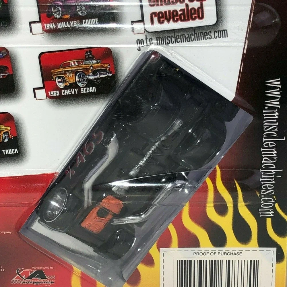 Muscle Machines 1962 62 Pontiac Catalina Car Black‎ Die Cast 1/64 The Original